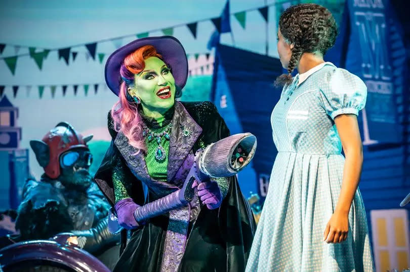 The Vivienne plays the Wicked Witch opposite Aviva Tulley as Dorothy -Credit:ATG