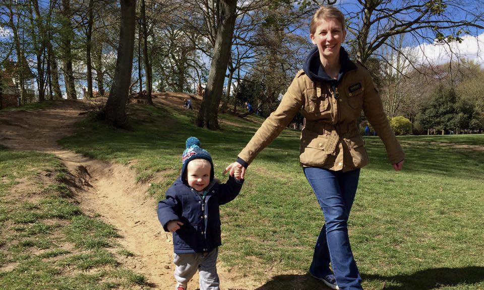<span>Michelle Johnstone with her son Fergus, now aged 10. She says he suffered agitation when prescribed the medication at 18 months old.</span><span>Photograph: Handout</span>