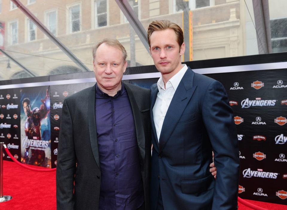 Alexander Skarsgard and Stellan Skarsgard