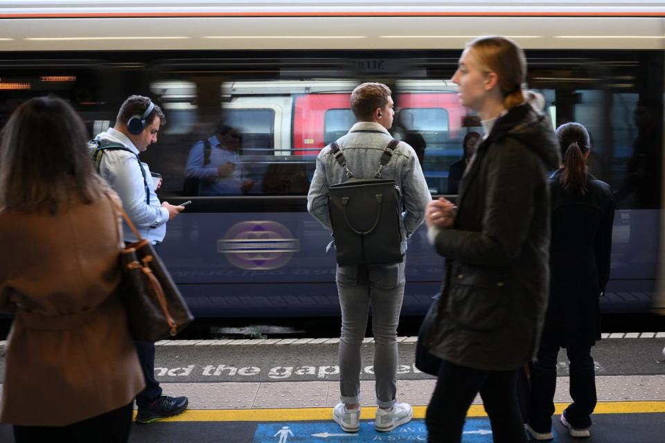 The UK’s recession appears to already be over, economists said, after the release of an influential business activity survey (AFP via Getty Images)
