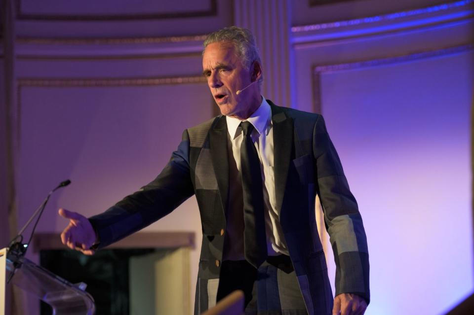 Canadian psychologist Jordan Peterson was this year’s honoree at a “Disinvitation Dinner” hosted by the Buckley Institute at Yale University, on Wednesday, Sept. 27, 2023, at the Plaza Hotel in New York City. | Bill Morgan Media