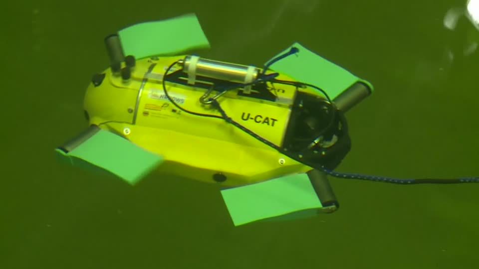 Budget robot for underwater archaeology