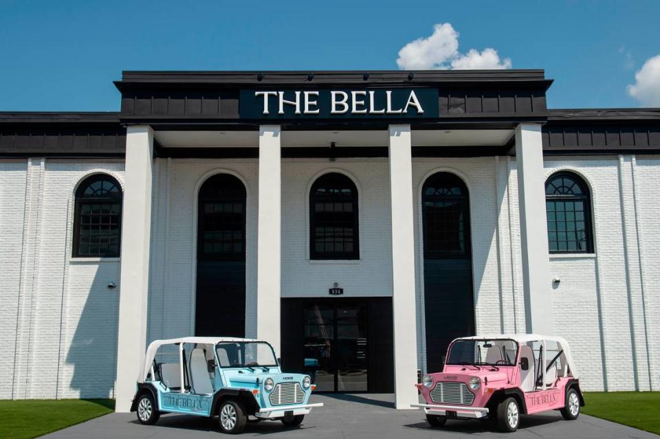 The Bella, a new boutique hotel Ivan Spinner and his wife Kelly developed and named after their daughter, in Biloxi on Wednesday, Sept. 13, 2023.