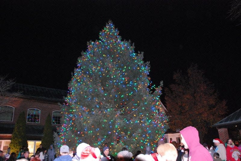 Toms River Christmas tree lighting in 2018.