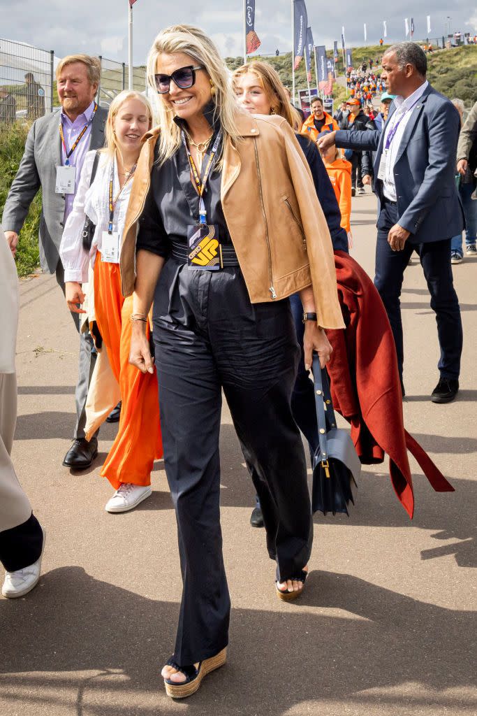 dutch royals at dutch grand prix in zandvoort