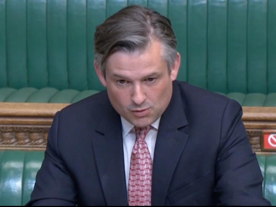 Shadow health secretary Jonathan Ashworth (UK Parliament)