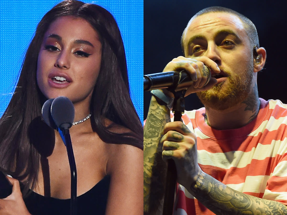 Mac Miller death: Ariana Grande pays tribute to ex-boyfriend - BBC