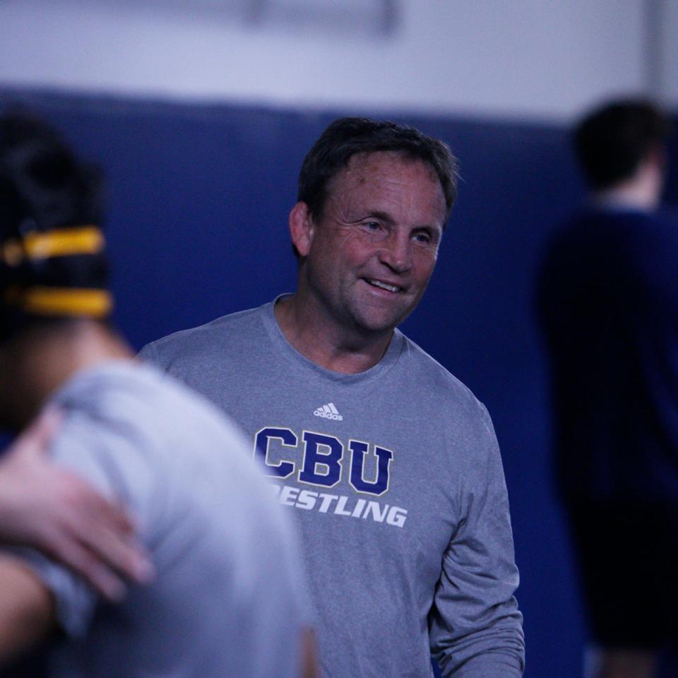 Lennie Zalesky coached at California Baptist from 2011 until his retirement in 2022. Zalesky was announced as an inductee into the Glen Brand Wrestling Hall of Fame of Iowa this week.