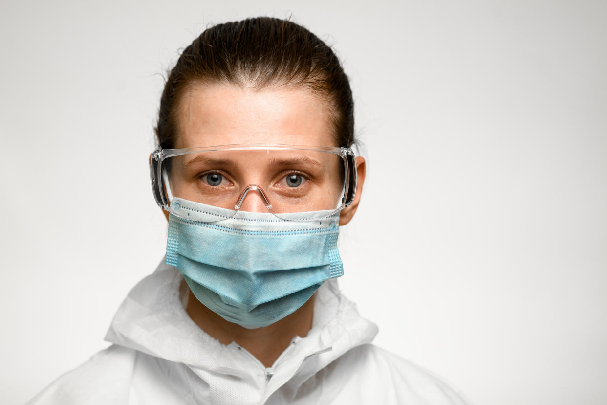 Dr. Anthony Fauci, the nation's top infectious diseases expert, has suggested that goggles could become a PPE necessity in the fight against the coronavirus. (Photo: Getty Images)