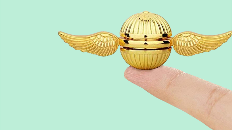 Best Harry Potter gifts: Golden Snitch fidget spinner