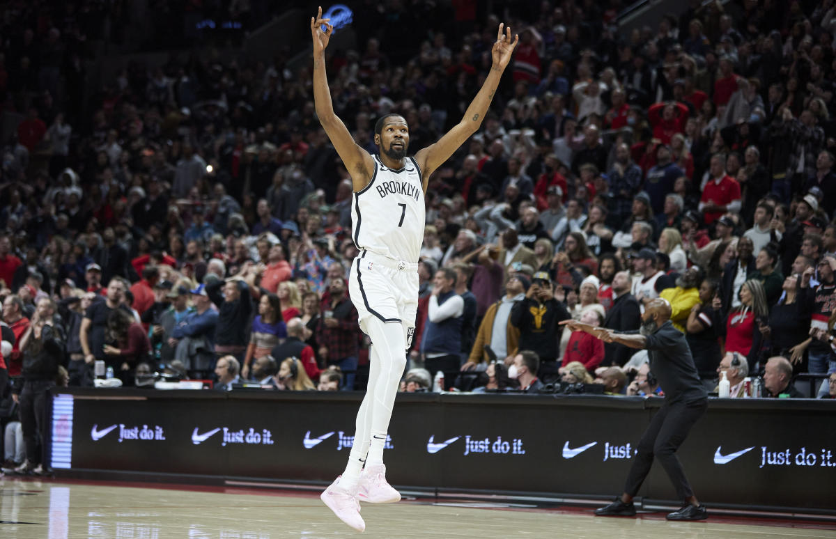 NBA Daily Lazy Bag” Kevin Durant finally has Nets teammate within 2 points of Trail Blazers Kawhi Leonard returns to starting Clippers within 5 points of Pistons