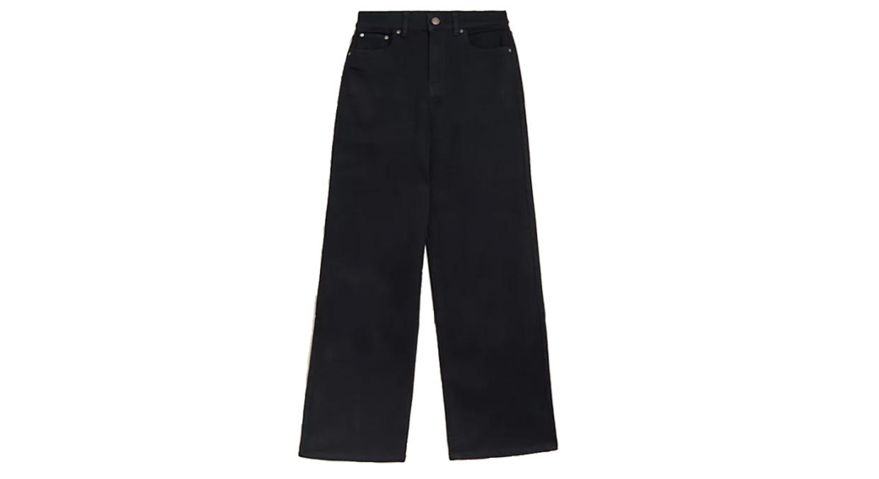 Luxury High Waisted Wide Leg Jeans