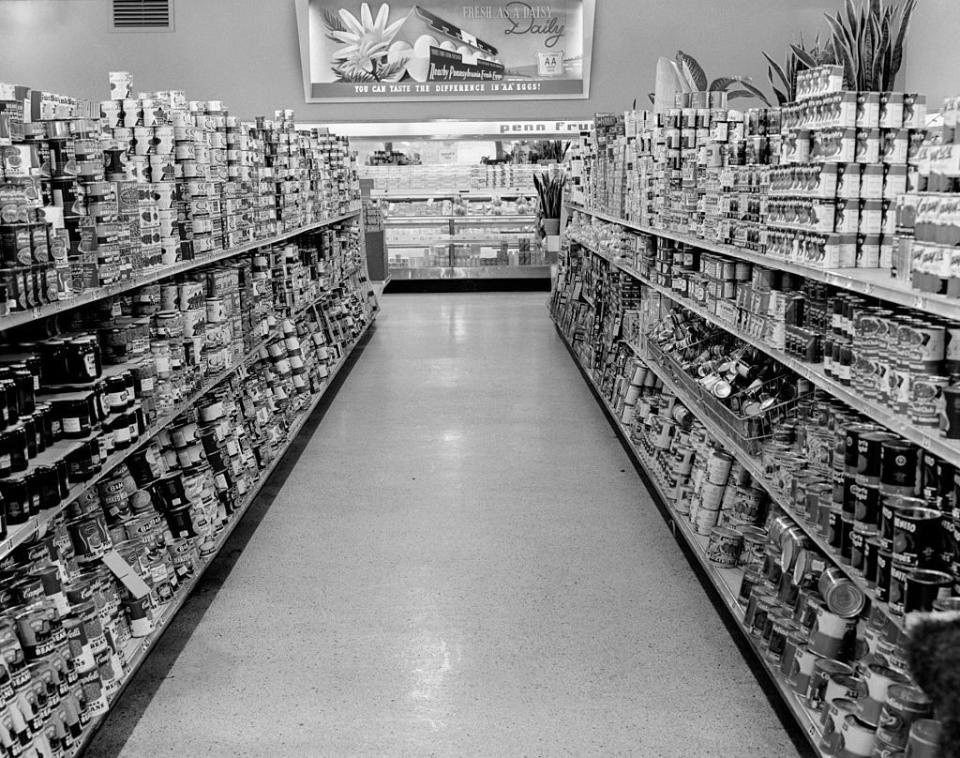 Aisles had to be widened.