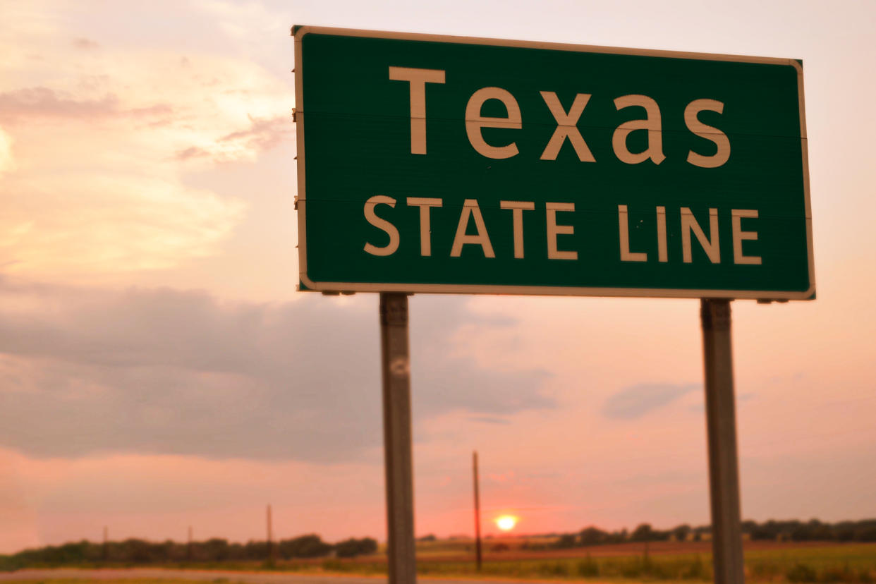 Welcome to Texas - Credit: Getty Images/iStockphoto