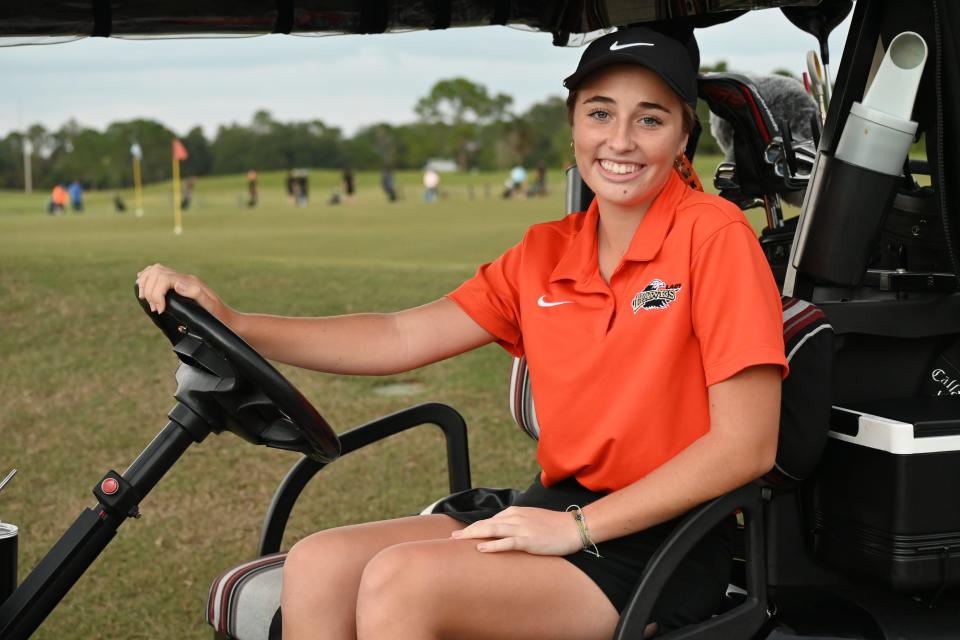 Senior Tylar Whiting will finish her career at Spruce Creek at the state championship.