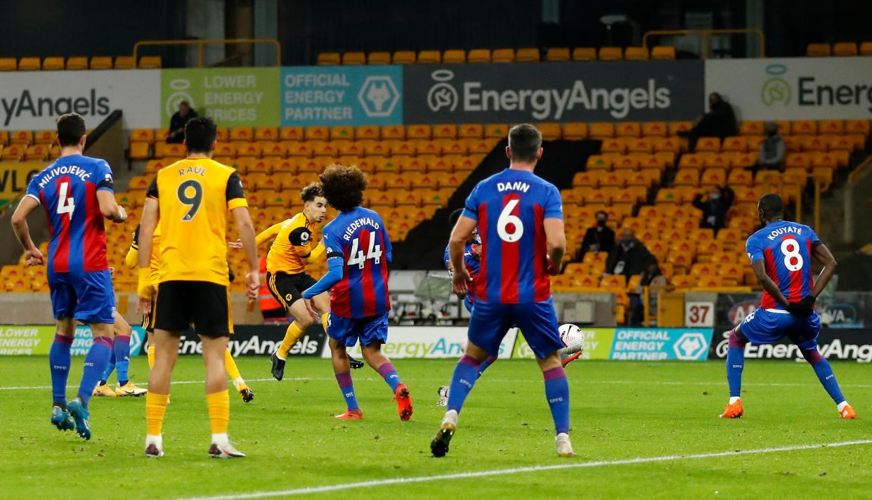 Rayan Ait-Nouri fires home for Wolves (Getty Images)