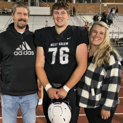 West Salem junior lineman Trent Ferguson got a scholarship offer from the University of Oregon after his first year of high school football.