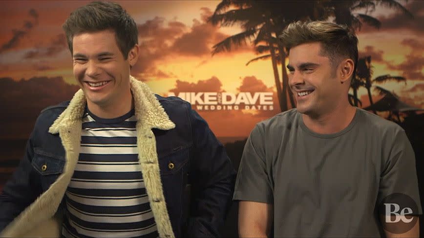 The boys, who are friends in real life, admit they had a great time making the film. Source: Be