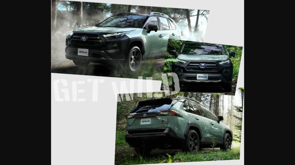 RAV4在日本原已經有提供Adventure越野車型，這回再新增的Adventure Offroad Package II特仕車型。(圖片來源/ Toyota)