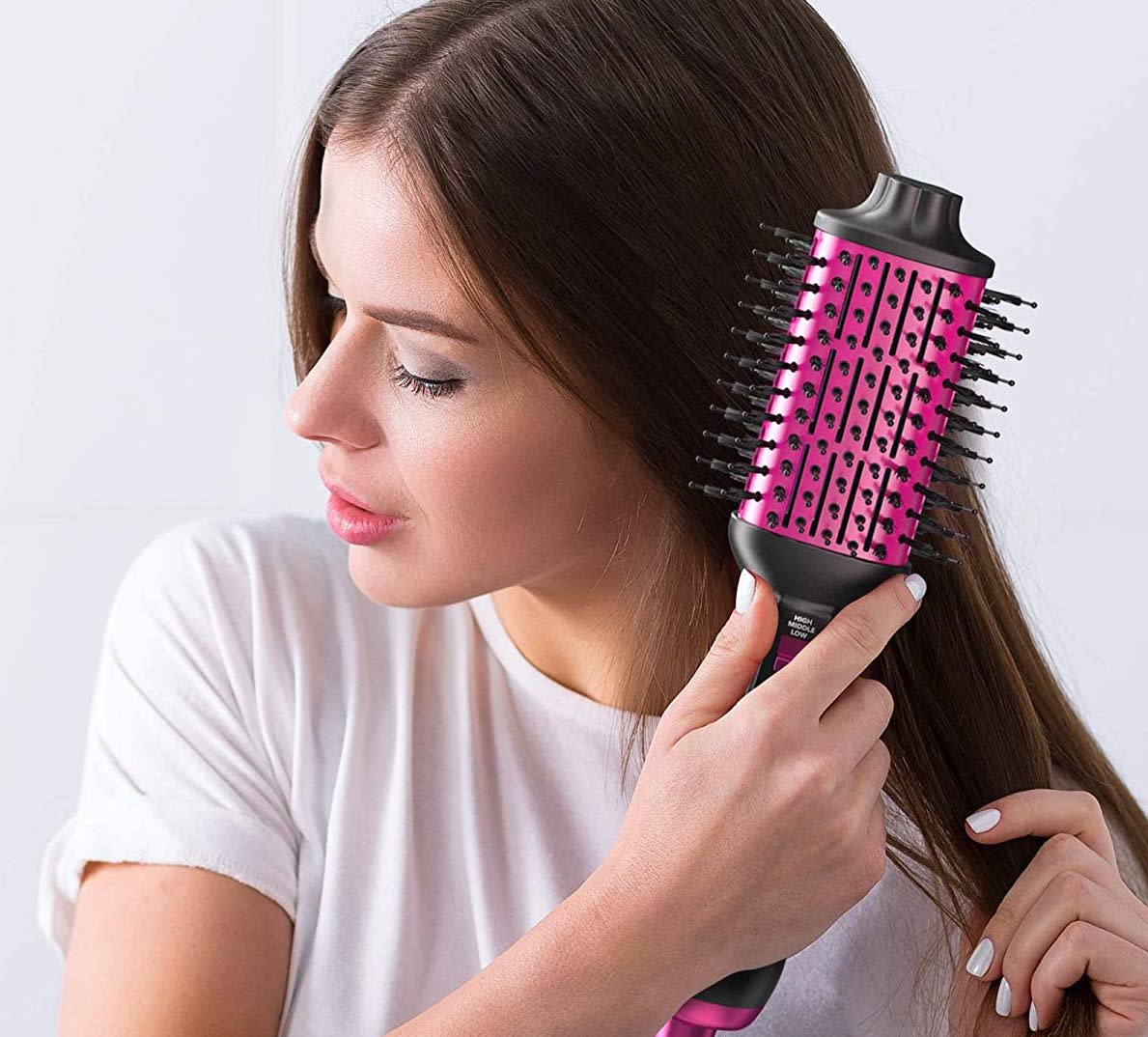 Dry and style your hair at once! (Photo: Amazon)