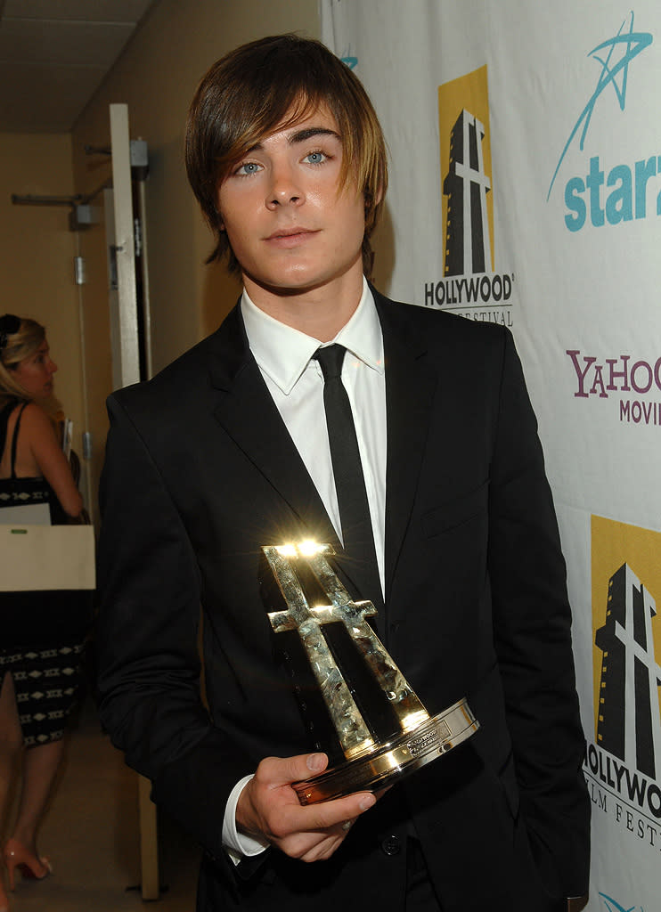 Hollywood Film Festival Awards 2007 Zac Efron