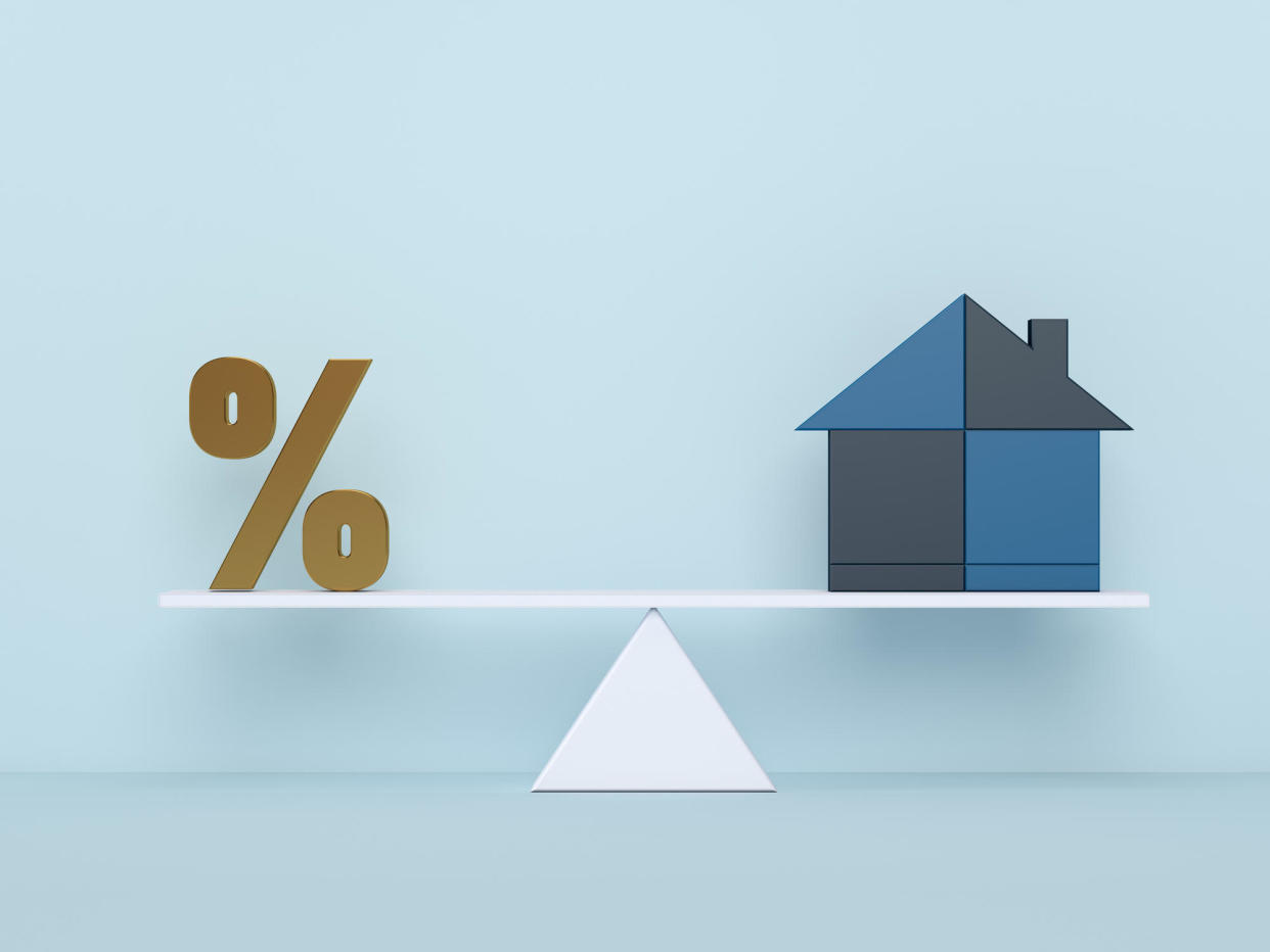 Some homeowners can still save money with a refinance, even in the current rate environment. / Credit: Getty Images