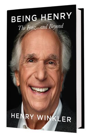 <p>Celadon Books</p> Henry Winkler's new memoir, 'Being Henry: The Fonz... and Beyond', is pictured.