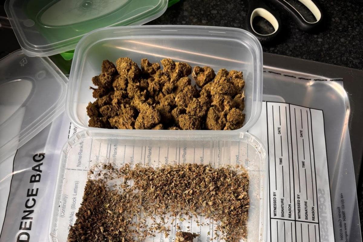 Cannabis and paraphernalia were found during a police raid in Coronation Avenue, Whittlesey, on May 1.  <i>(Image: Police)</i>