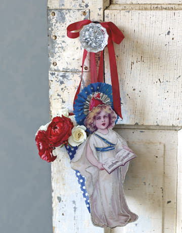 Lady Liberty Door Hanger