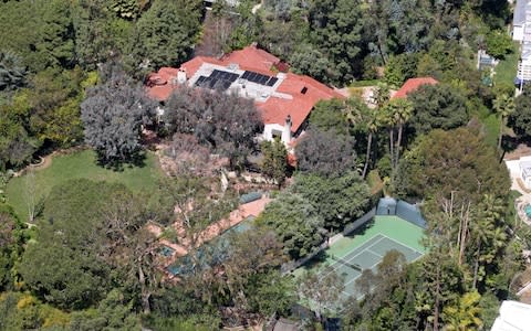 Jeff Bezos also owns an 11,000-square-foot home in Beverly Hills, California - Credit: &nbsp;Calabrese, CelebrityHomePhotos