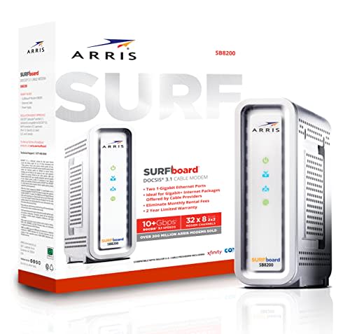 ARRIS SURFboard SB8200 cable modem