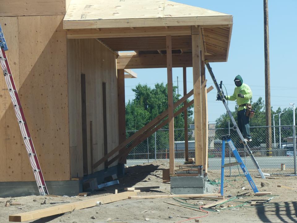 The construction of Dairy Queen near the southwest corner of Bear Valley and Cypress roads in Hesperia.