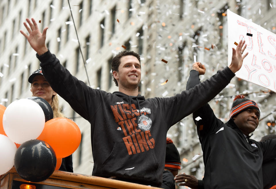 Buster Posey with the Giants.