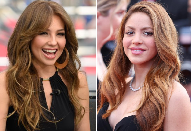 Thalía y Shakira / Cortesía