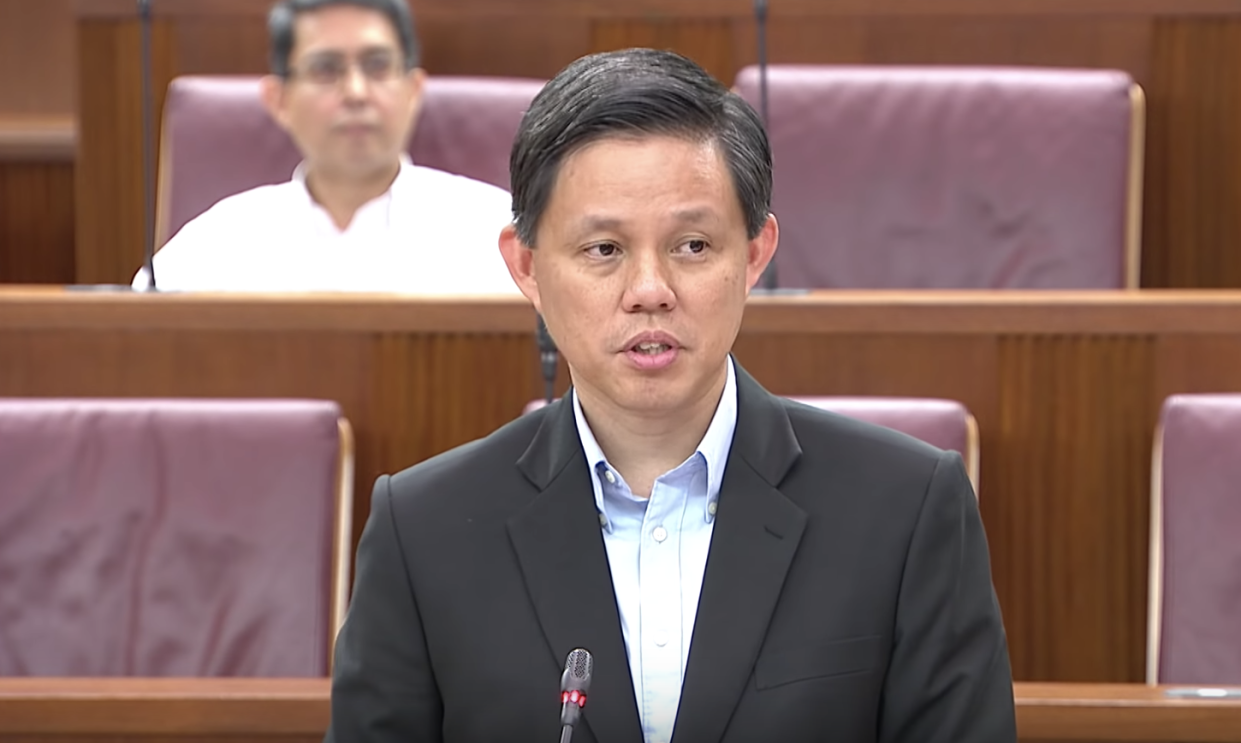 Minister-in-charge of the Public Service and Trade and Industry Minister Chan Chun Sing. PHOTO: Screengrab from Gov.sg YouTube channel