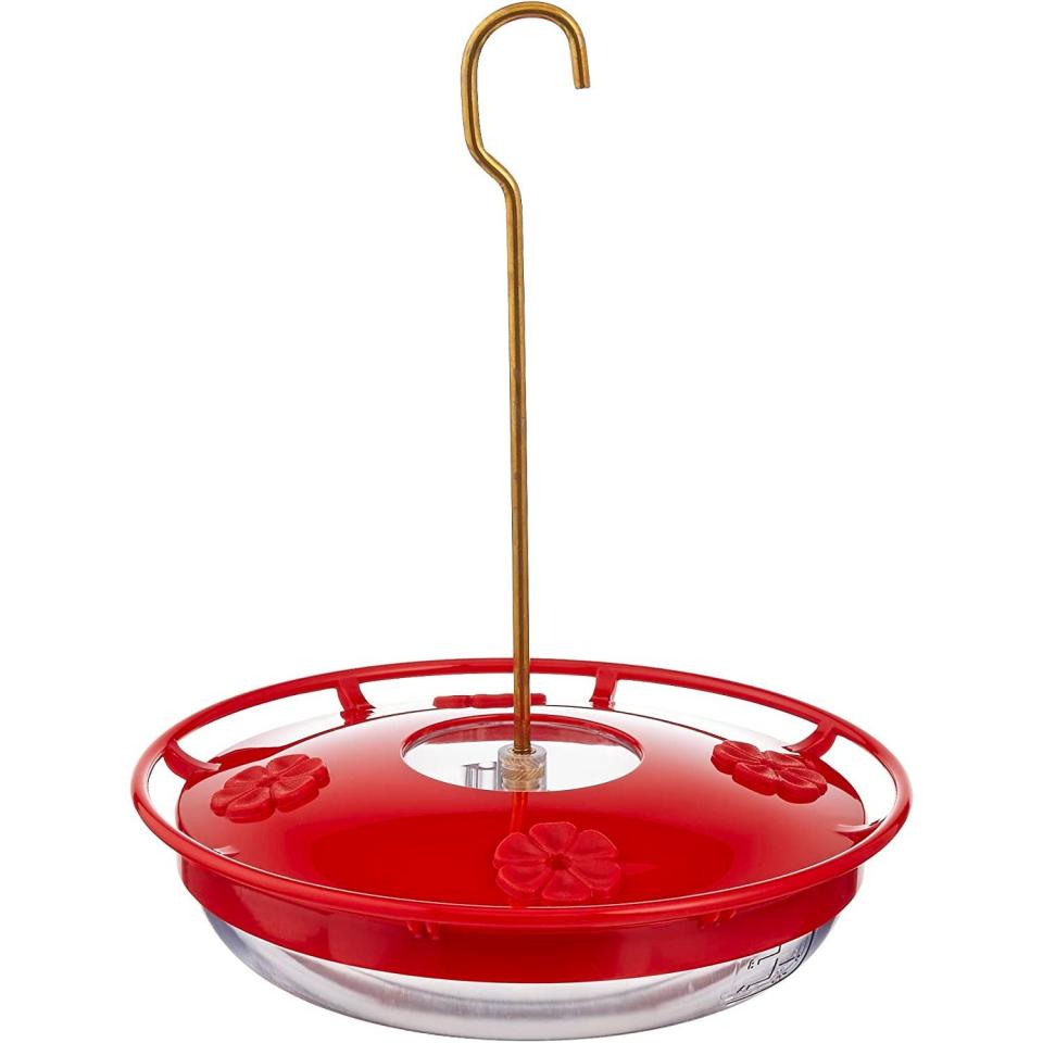 The Best Outdoor Accessories for Bird Lovers Option: Aspects HummZinger HighView Hummingbird Feeder