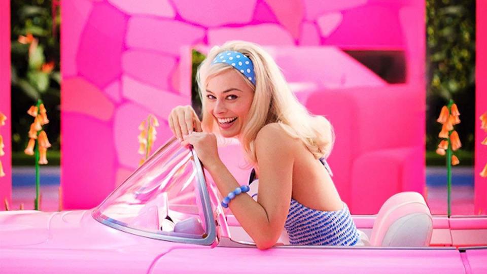 barbie movie corvette