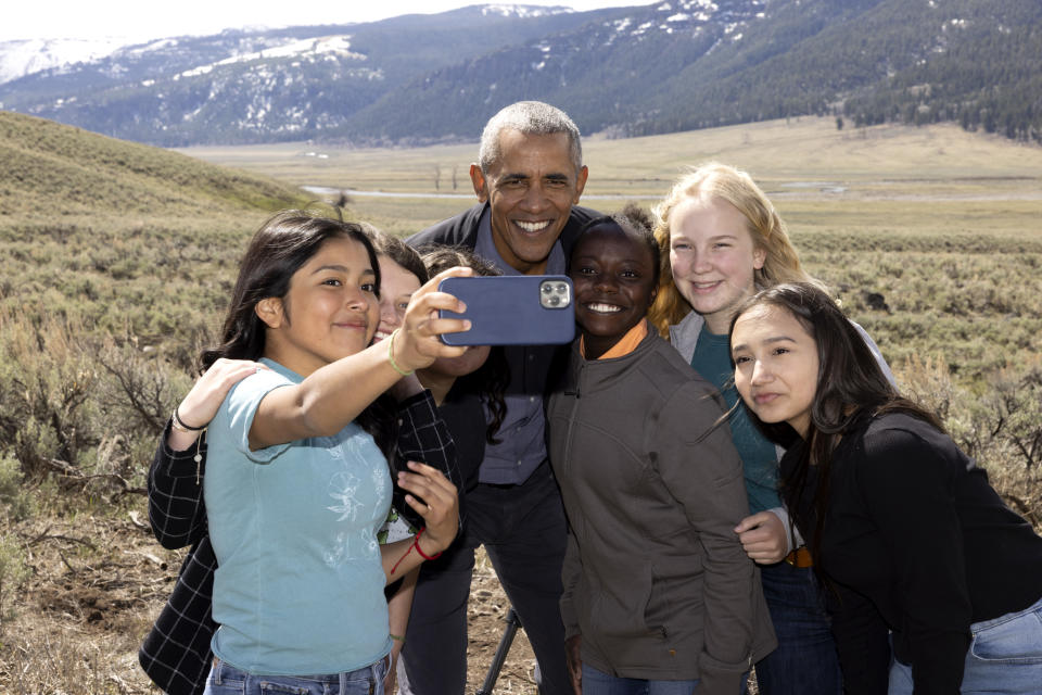 Our Great National Parks. President Barack Obama in Our Great National Parks. Cr. Pete Souza/Netflix © 2022<span class="copyright">Netflix—© 2022 Netflix, Inc.</span>