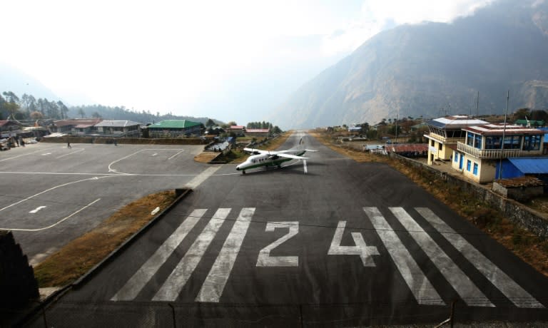 For half a century, pilots flying into Nepal's Lukla airport have needed to navigate snow-capped peaks and endure erratic weather to land on a runway just 500m long, which has been carved into a mountain ridge and sits by a three-kilometre drop