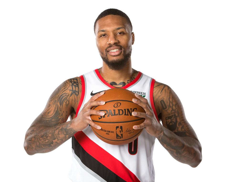 <p>Lillard, who plays for the Portland Trail Blazers, has been selected for six All-Star Games.</p>