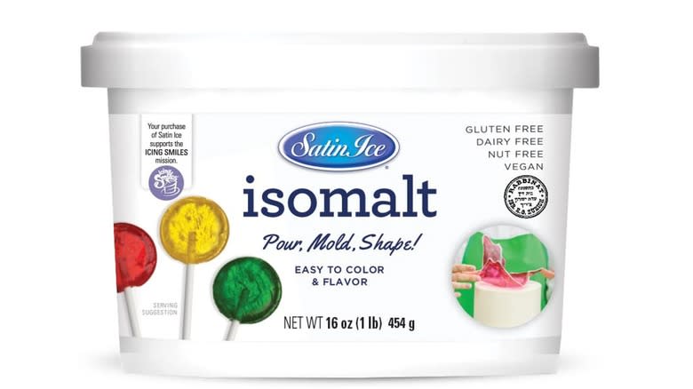 package of isomalt