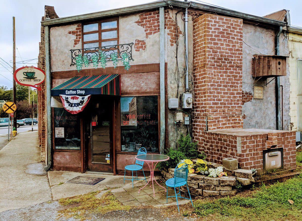 Cafe in Bell Buckle, Tennessee