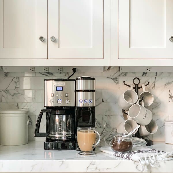 The Cuisinart Coffee Center promises to brew café-quality coffee at home