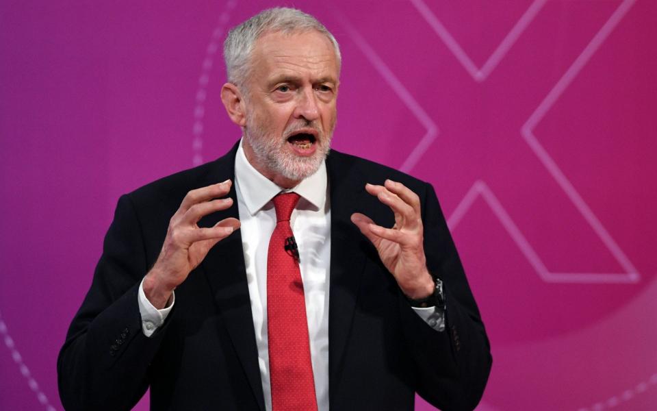 Jeremy Corbyn, the Labour leader - Credit: Stefan Rousseau/PA