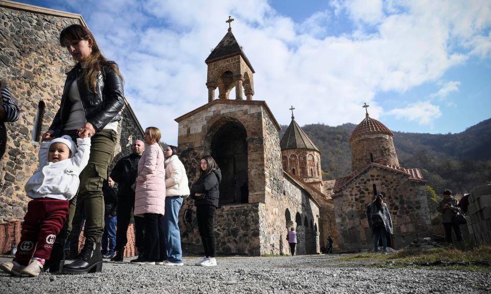 El monasterio que pasa de Armenia a Azerbaiyán tras el alto el fuego