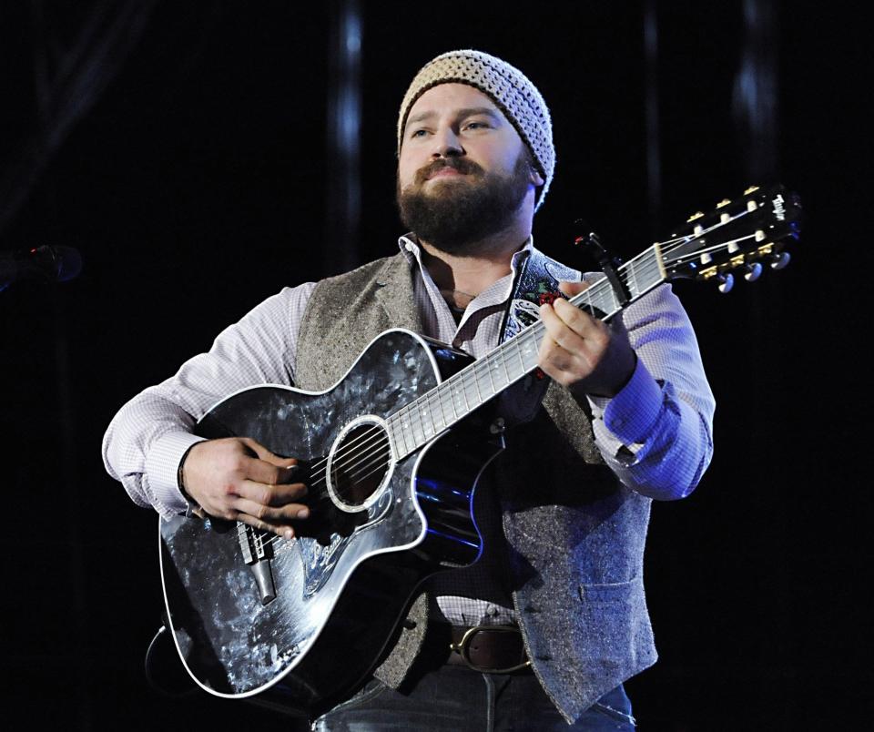 Zac Brown, lead vocalist and guitarist for the Zac Brown Band, performs at Erie Insurance Arena in Erie on Dec. 13, 2013.