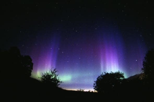 Morthern Lights Captured Over Aberdeen