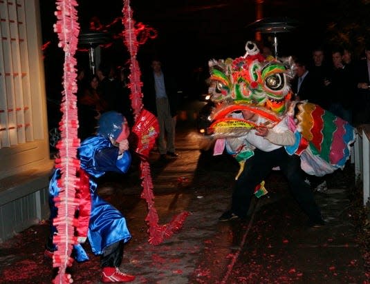 Mon Jin Lau will have a traditional lion dance for Lunar New Year.