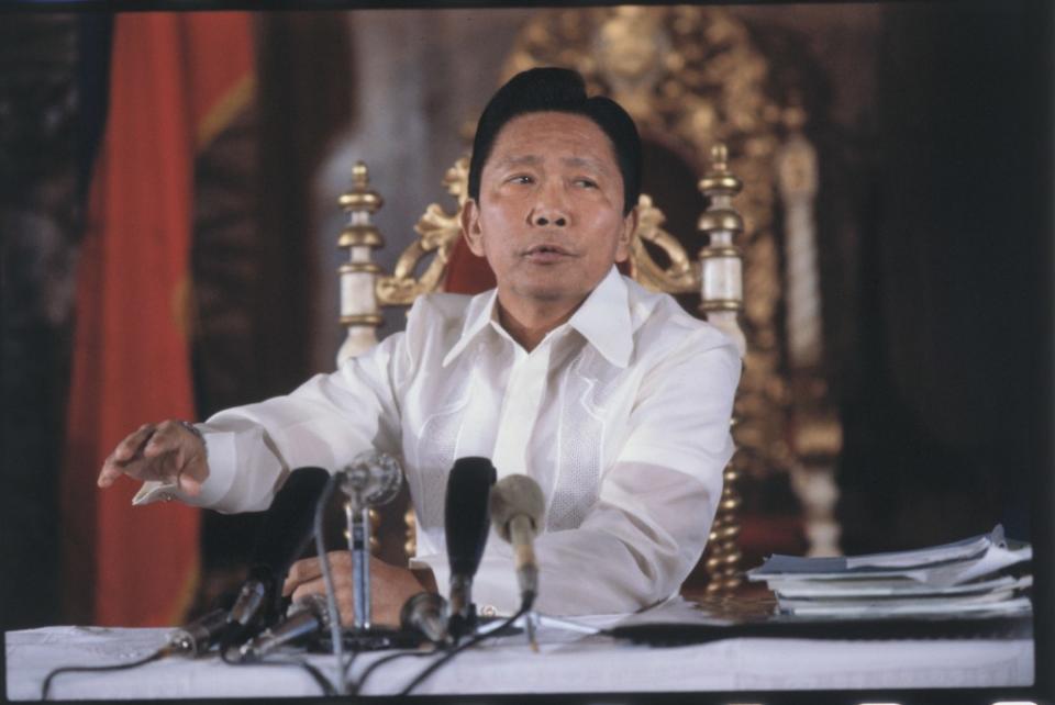 At one point, 40 Wall Street was secretly owned by Ferdinand Marcos, the corrupt dictator of the Philippines, but the Feds took control of it in 1986. Bettmann Archive