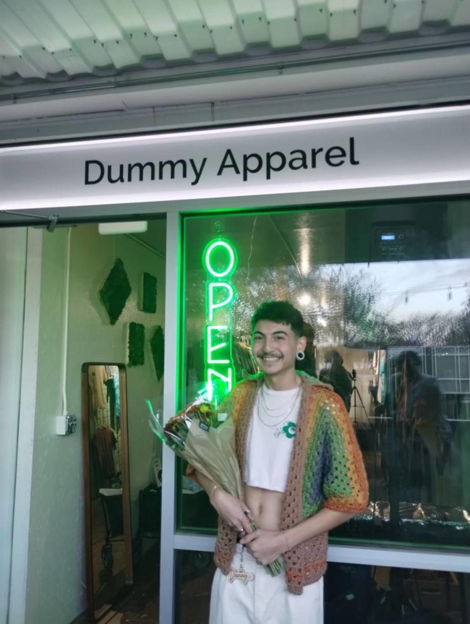 Danny Sun’s new Dummy Apparel sells custom clothing in the Garages incubator space at Revolutsia.